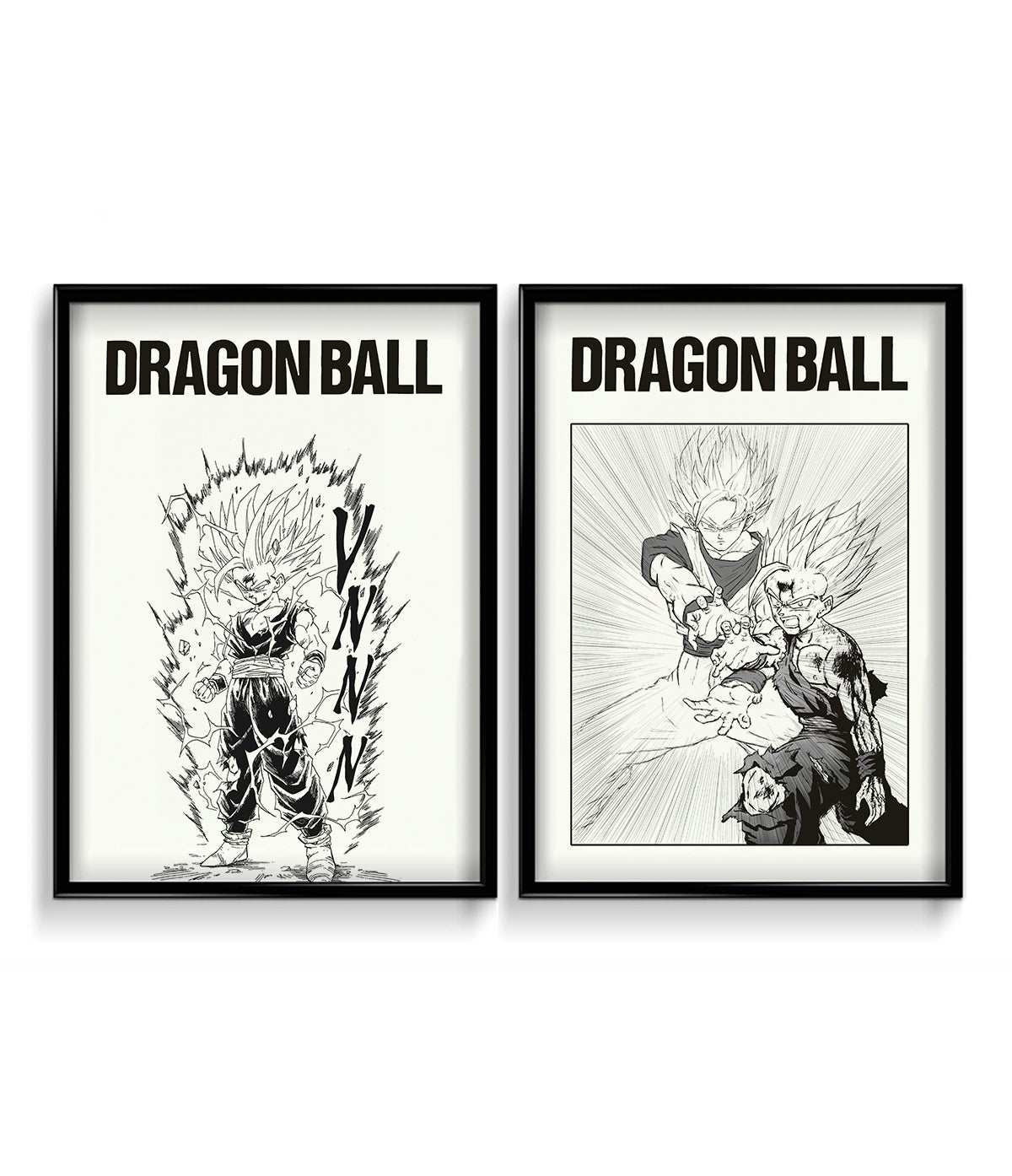Gohan goes Super Saiyan | Dragon Ball Z - Set of 2
