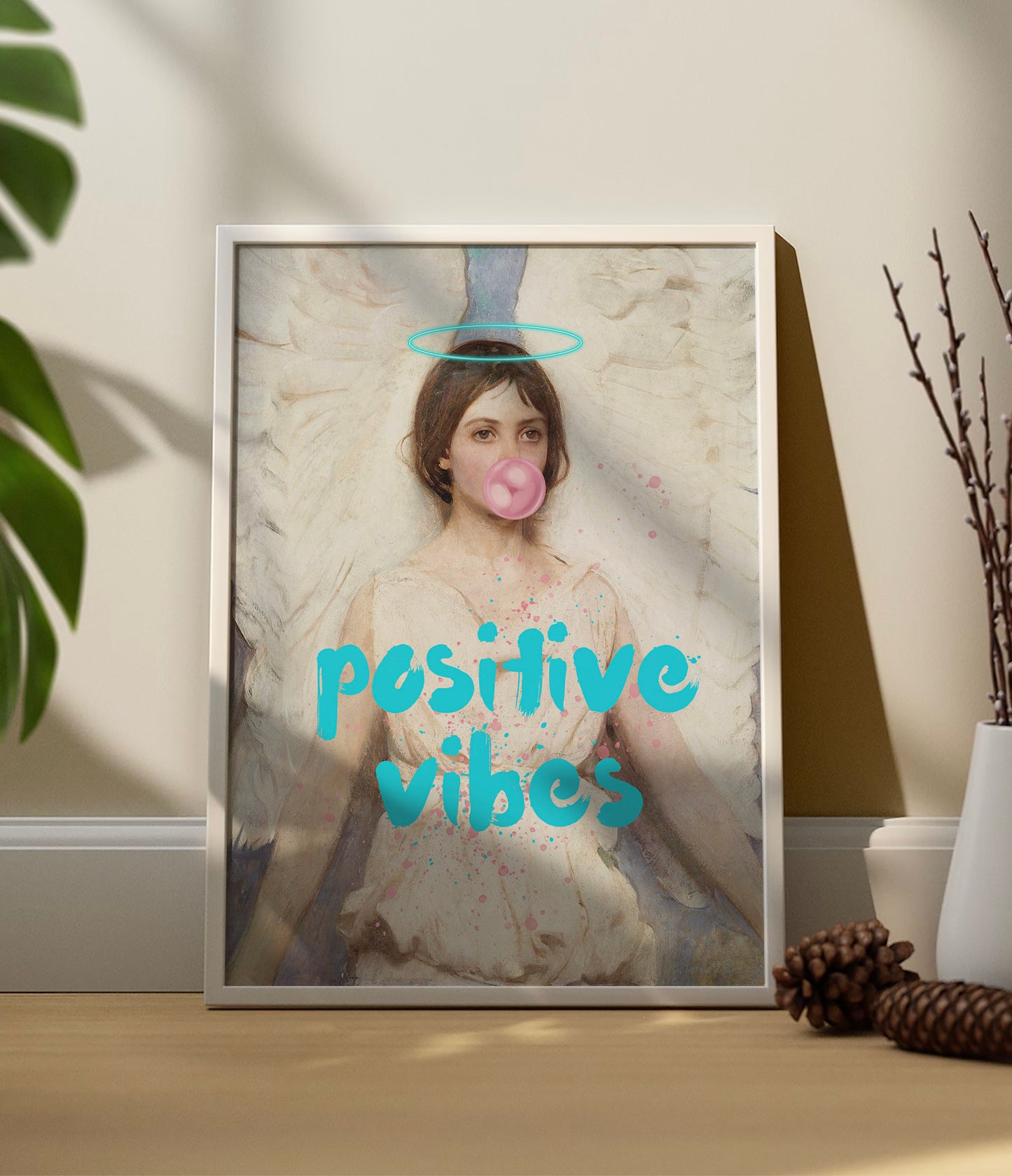 Feelin' cute & Positive vibes - Set of 2