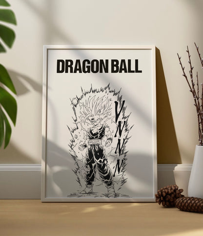 Gohan goes Super Saiyan | Dragon Ball Z - Set of 2