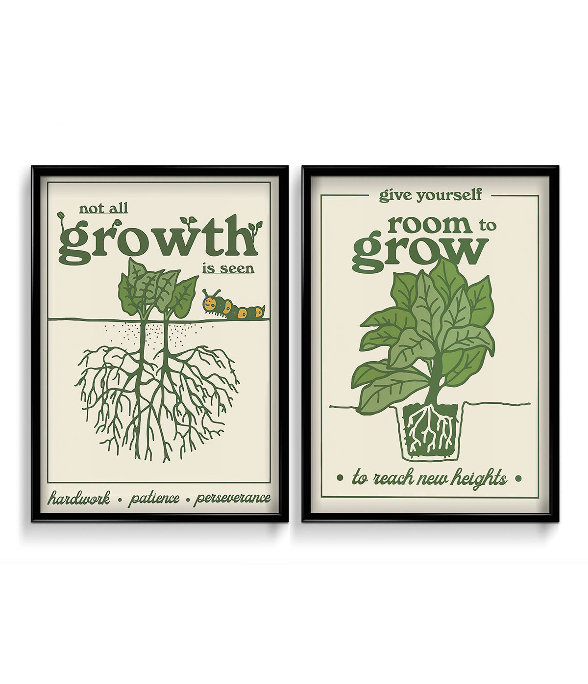 'Not all growth is seen' and 'Room to grow' Quotes