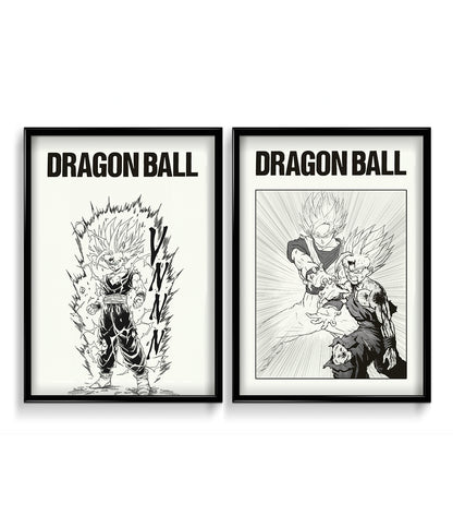 Gohan goes Super Saiyan | Dragon Ball Z - Set of 2