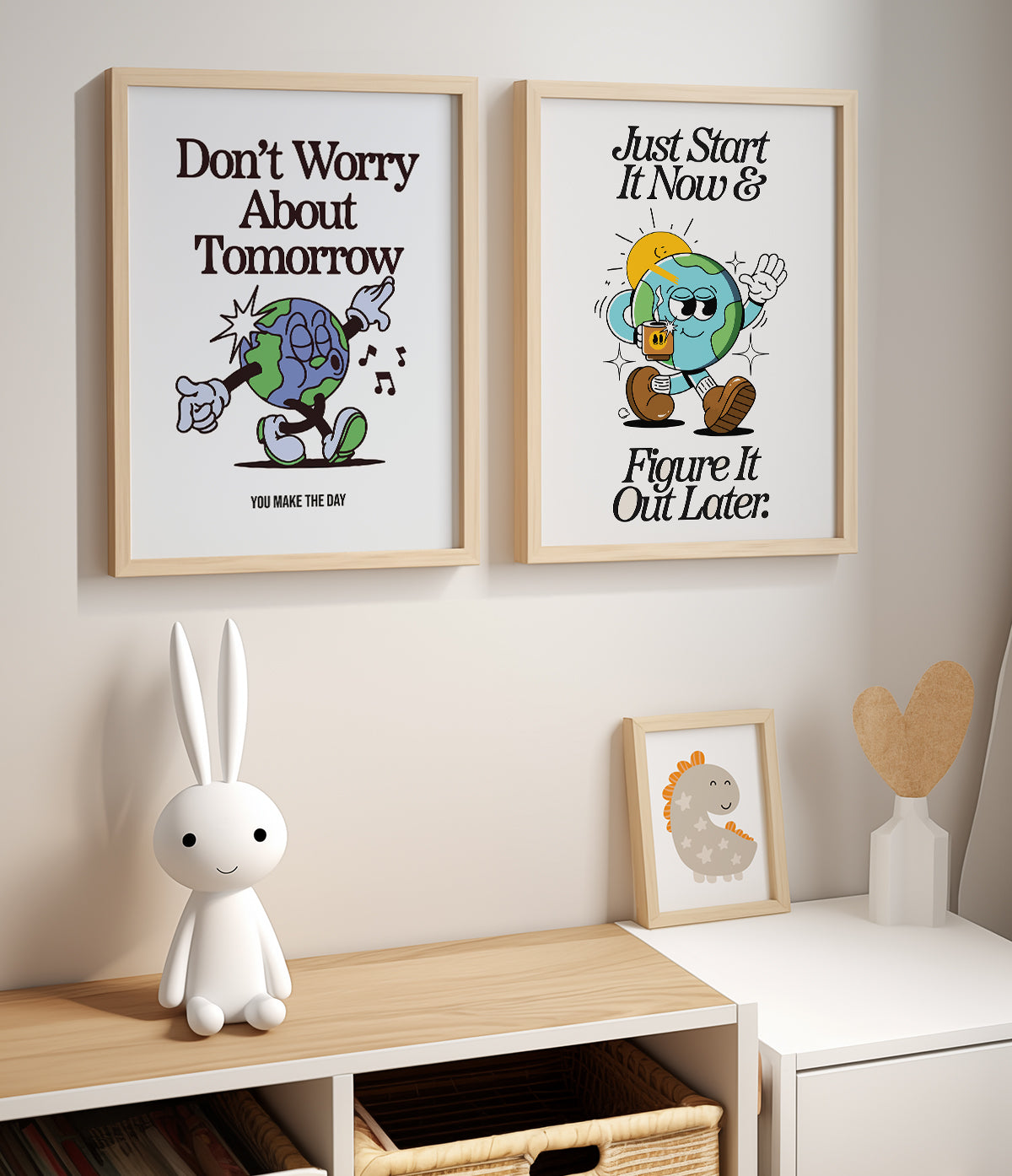 'Don't worry' and 'Start Now' Quotes