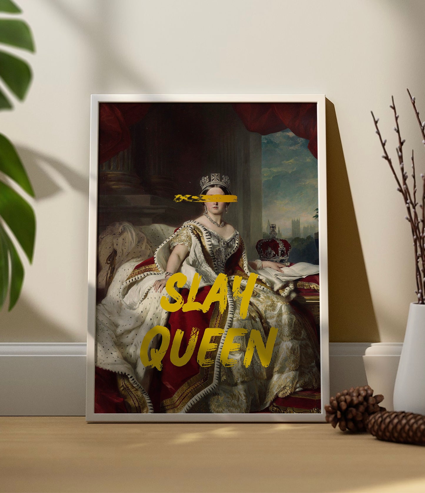 Shh, I'm reading & Slay queen - Set of 2