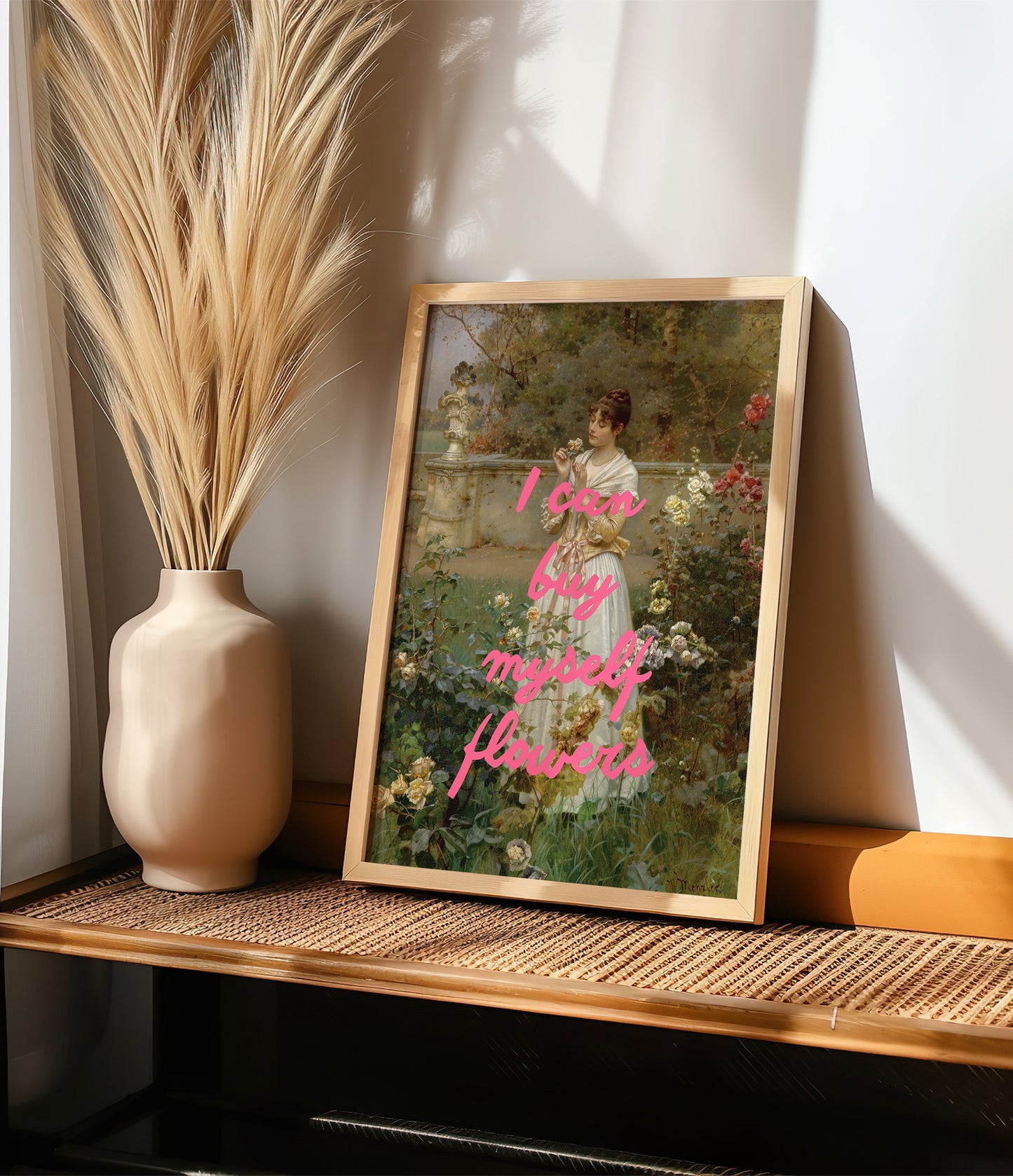 I can buy flowers & Don't kill my vibe - Set of 2