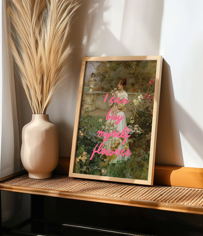 I can buy flowers & Don't kill my vibe - Set of 2