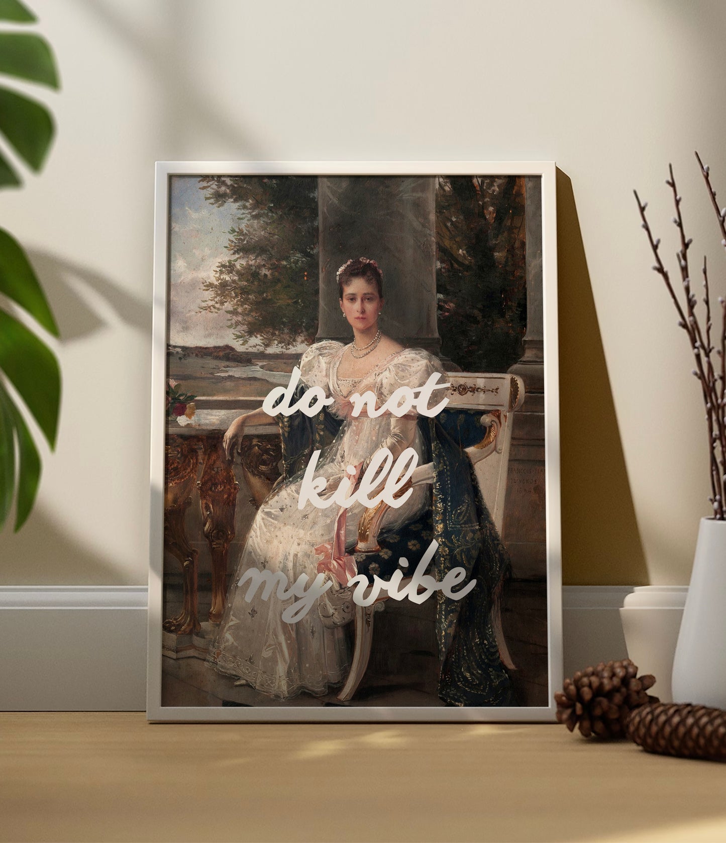 I can buy flowers & Don't kill my vibe - Set of 2