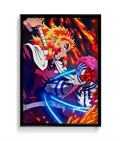 Rengoku vs. Akaza | Demon Slayer