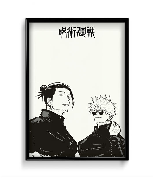 Gojo and Geto | Jujutsu Kaisen Poster | #032