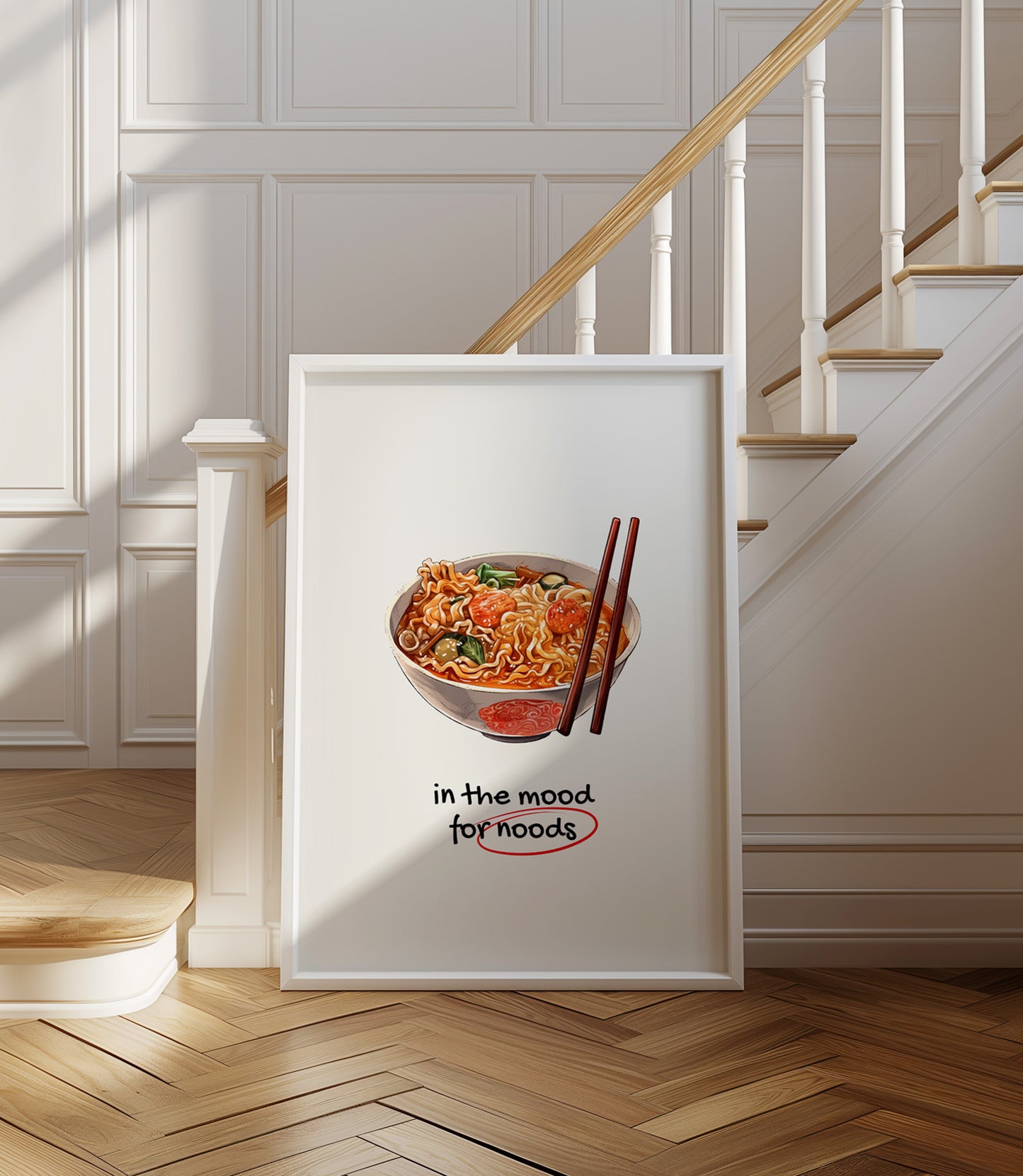 'In the mood for noods' Wall Art