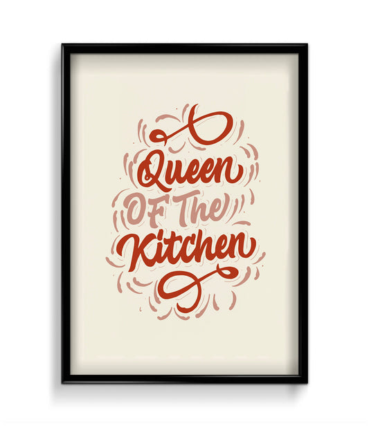 'Queen of the kitchen' Wall Art