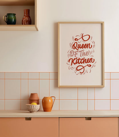 'Queen of the kitchen' Wall Art