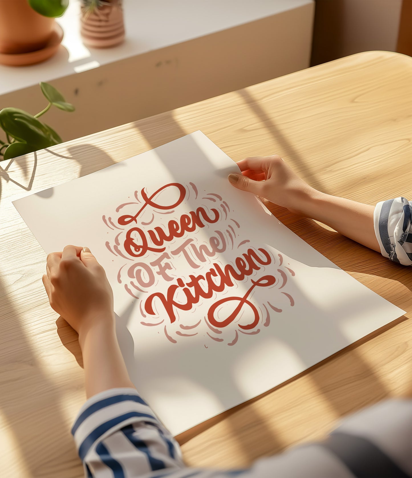 'Queen of the kitchen' Wall Art