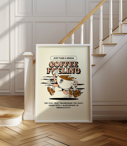 'Coffee Fueling' Wall Art