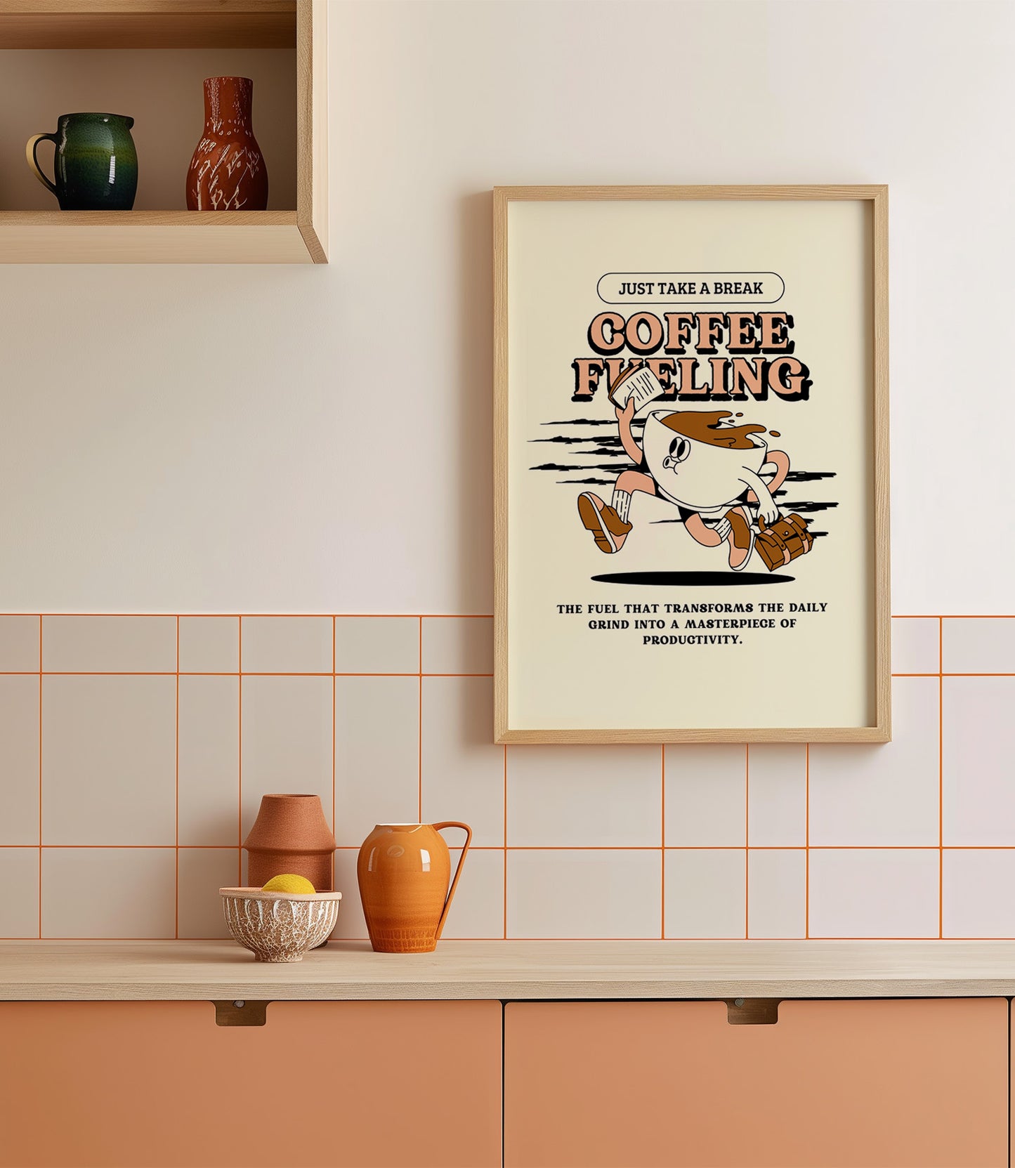 'Coffee Fueling' Wall Art