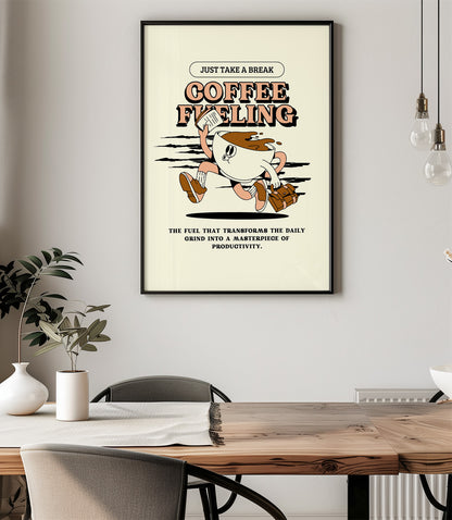 'Coffee Fueling' Wall Art