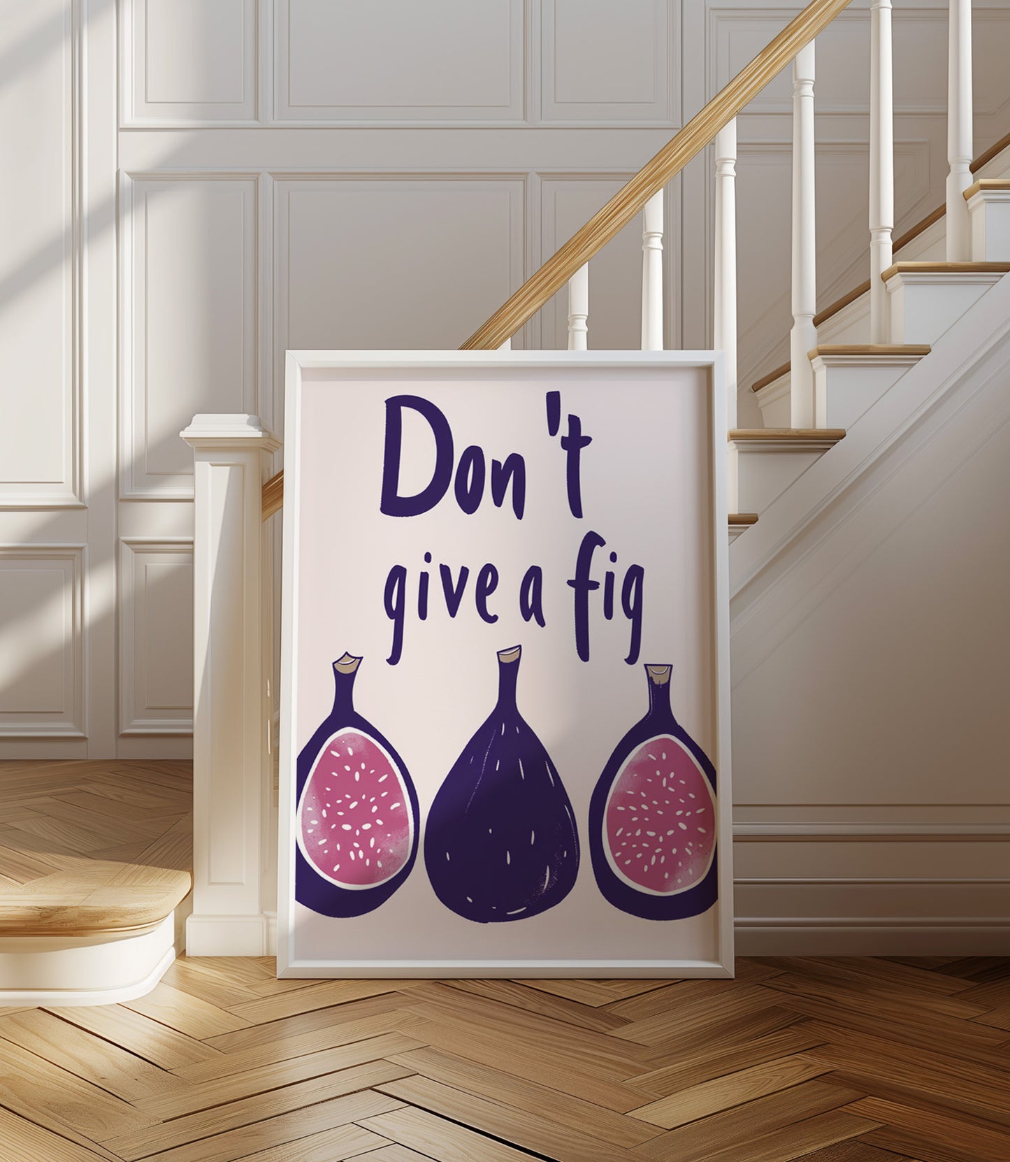 'Don't give a fig' Wall Art