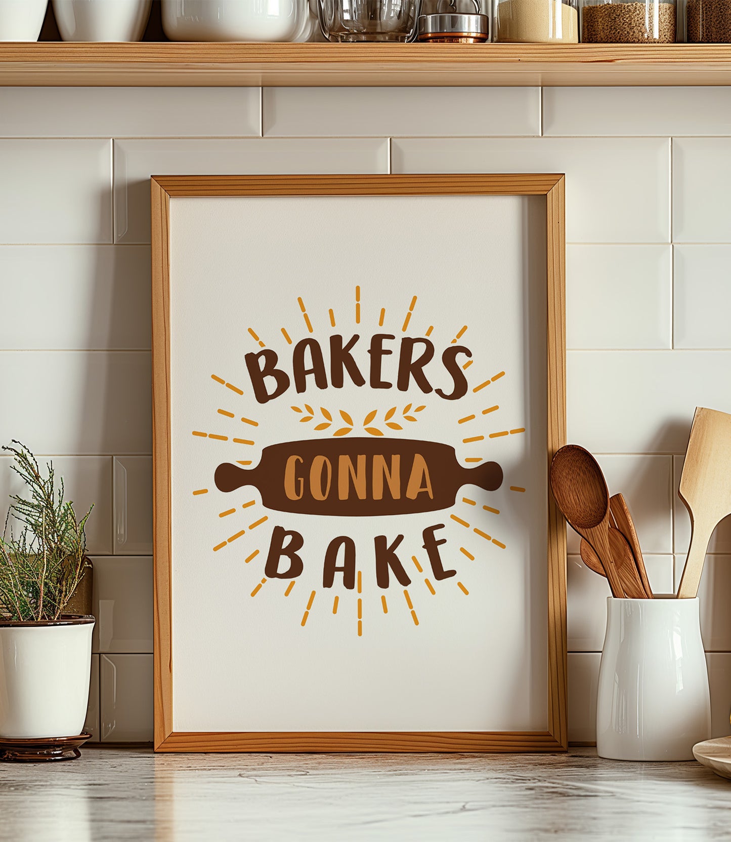 'Bakers Gonna Bake' Wall Art