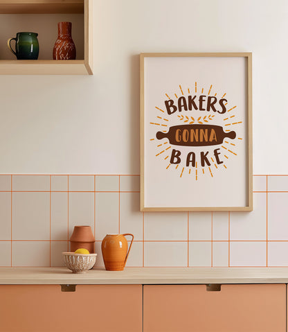 'Bakers Gonna Bake' Wall Art