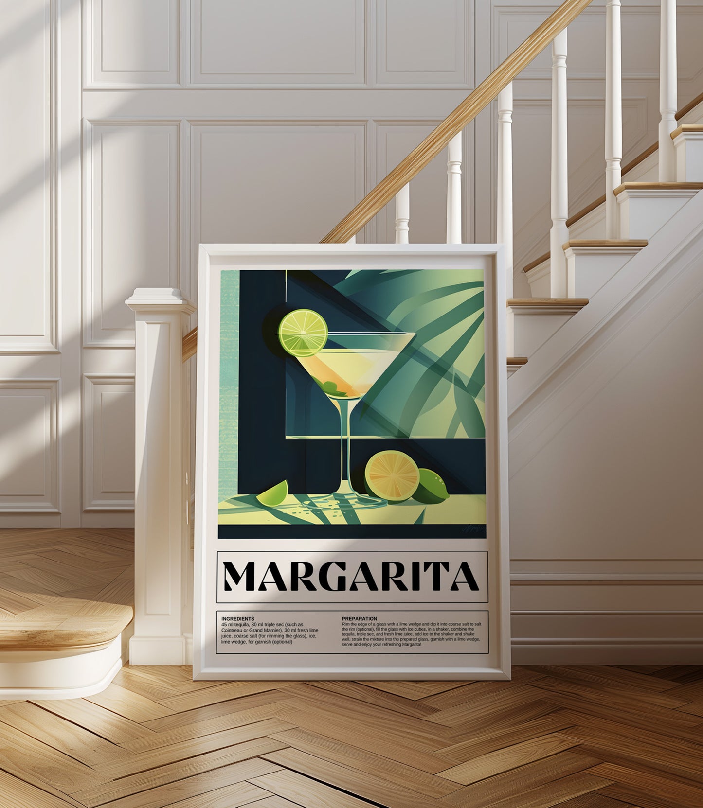 Margarita Cocktail Wall Art