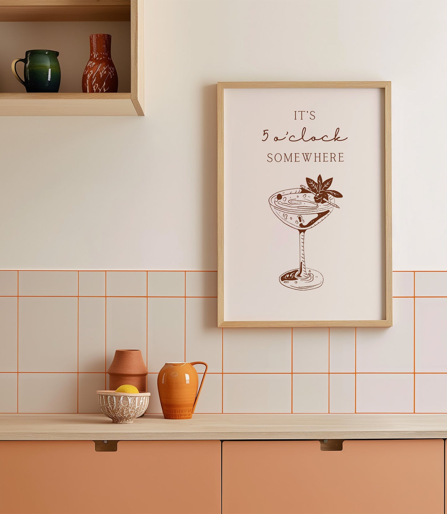 'It's 5 o'clock somewhere' Wall Art