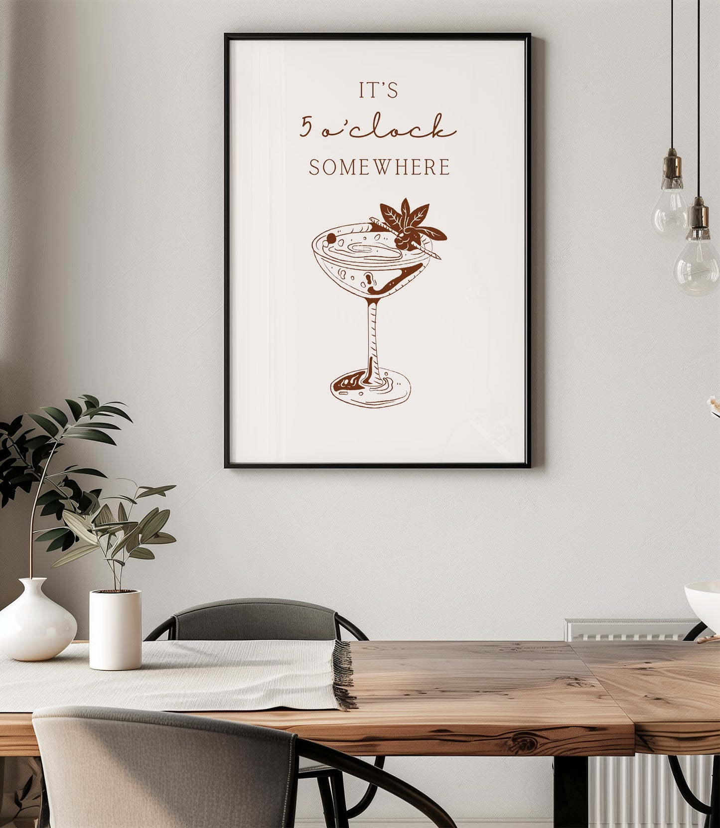 'It's 5 o'clock somewhere' Wall Art