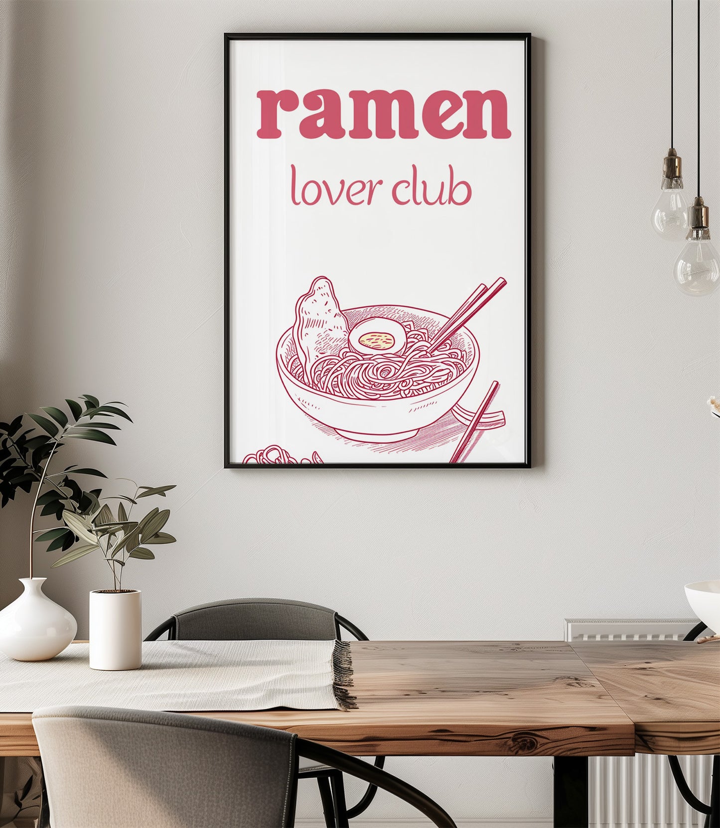 'Ramen lover club' Wall Art