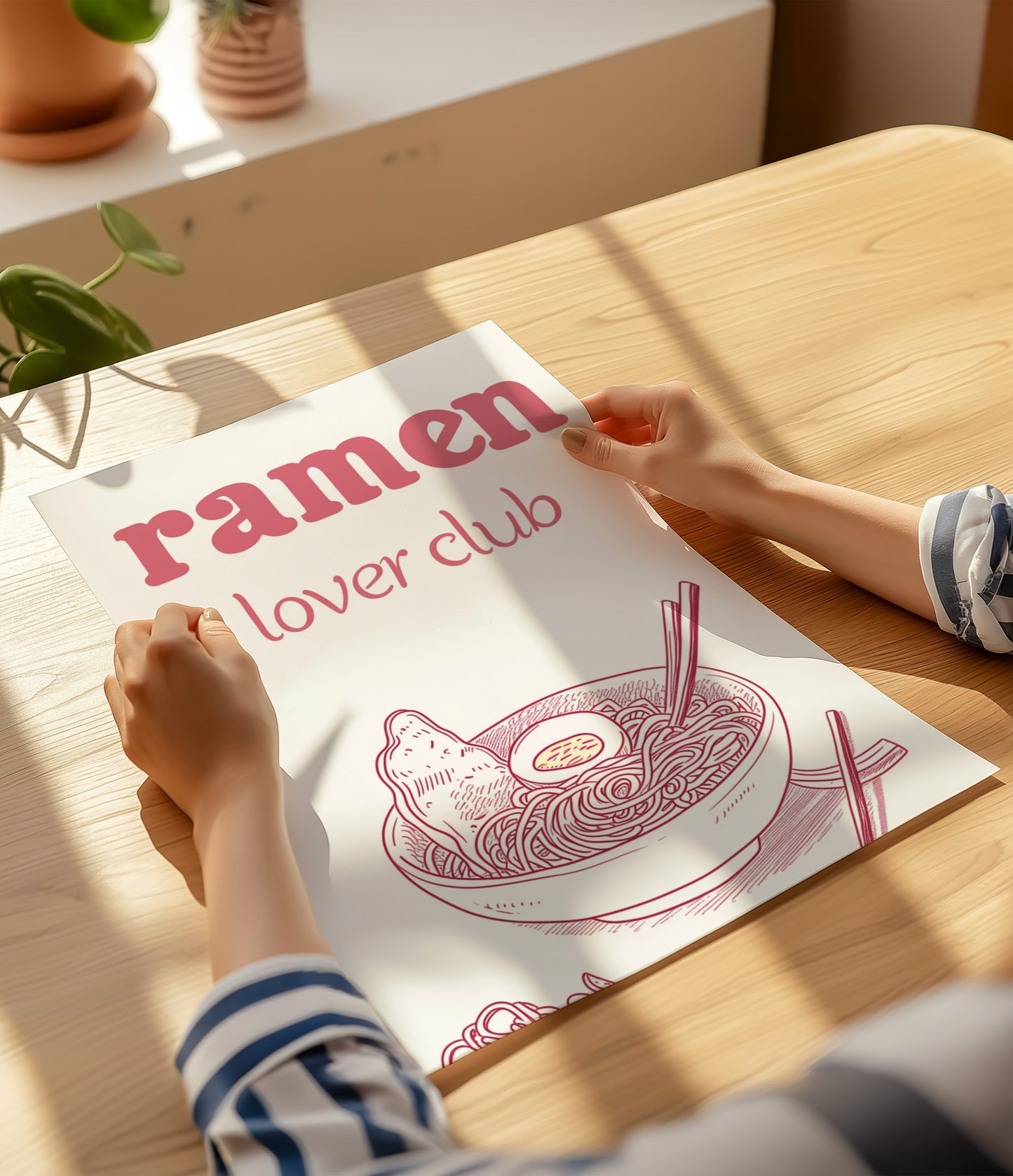 'Ramen lover club' Wall Art