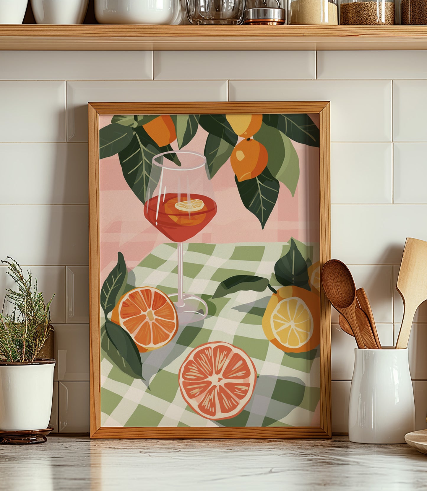 Kitchen Aesthetic Wall Art