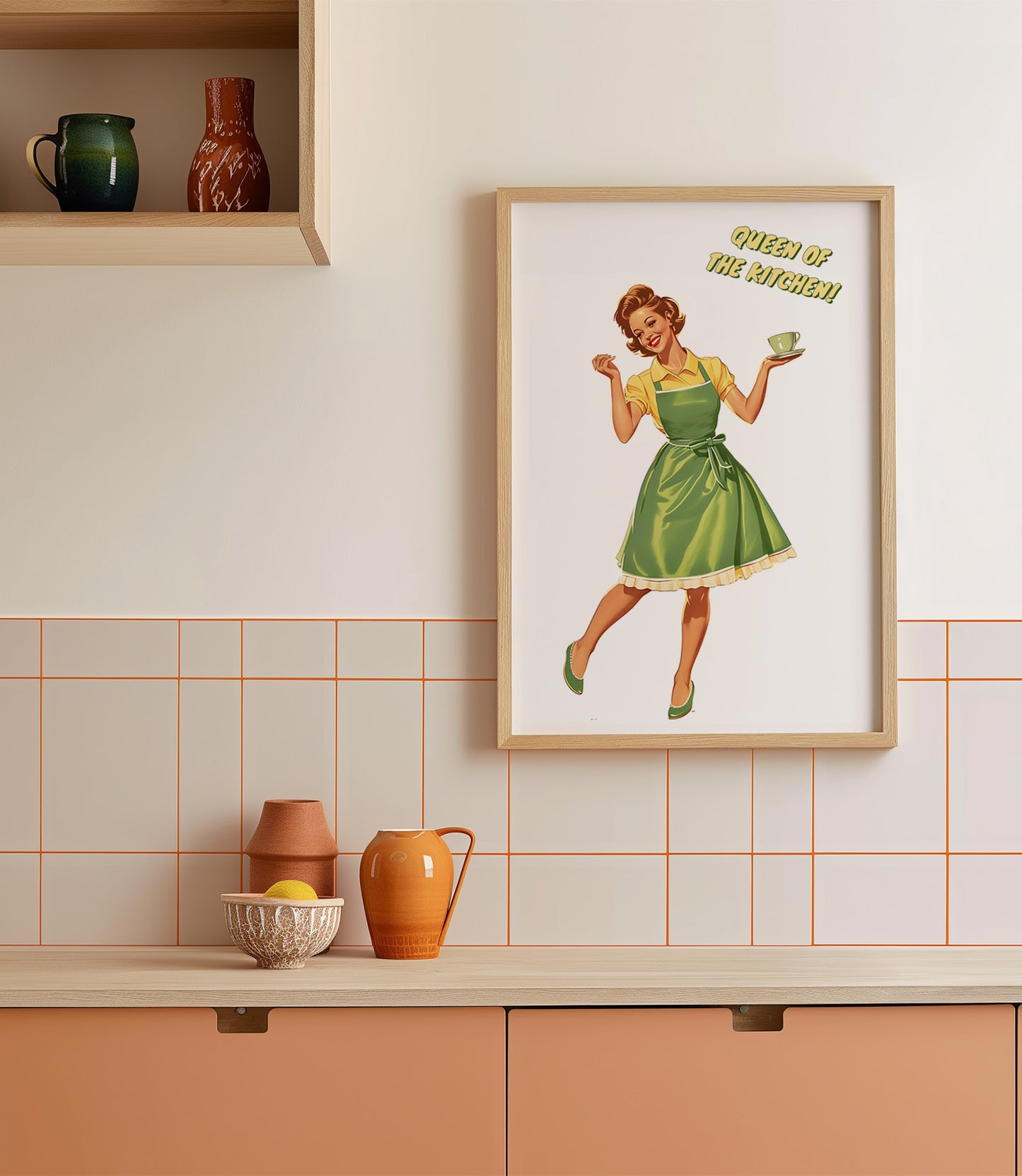 'Queen of the kitchen' Wall Art