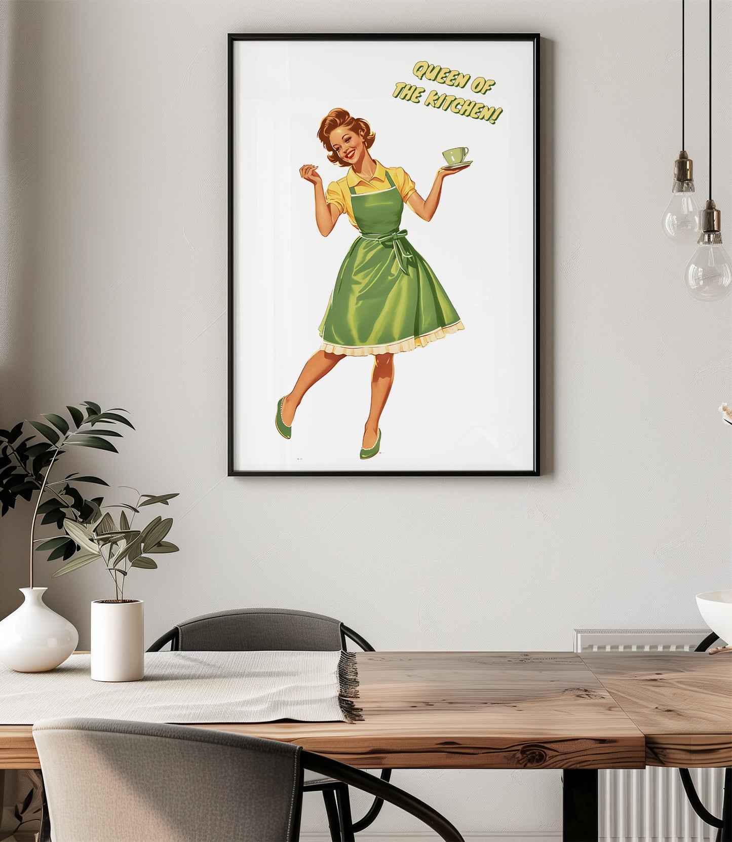 'Queen of the kitchen' Wall Art