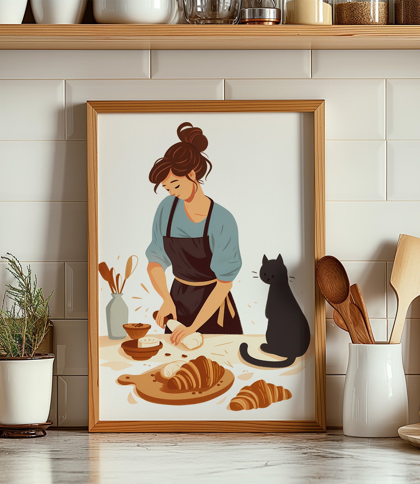 Kitchen Boho Wall Art