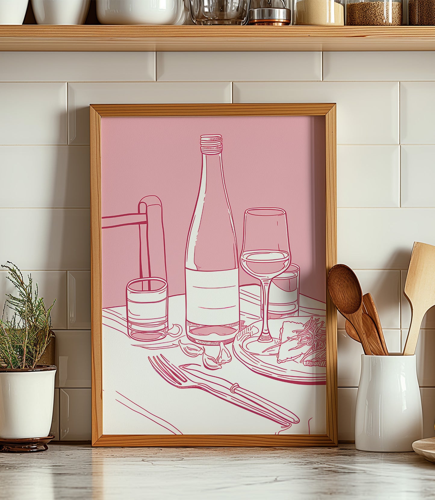 Kitchen Aesthetic Wall Art