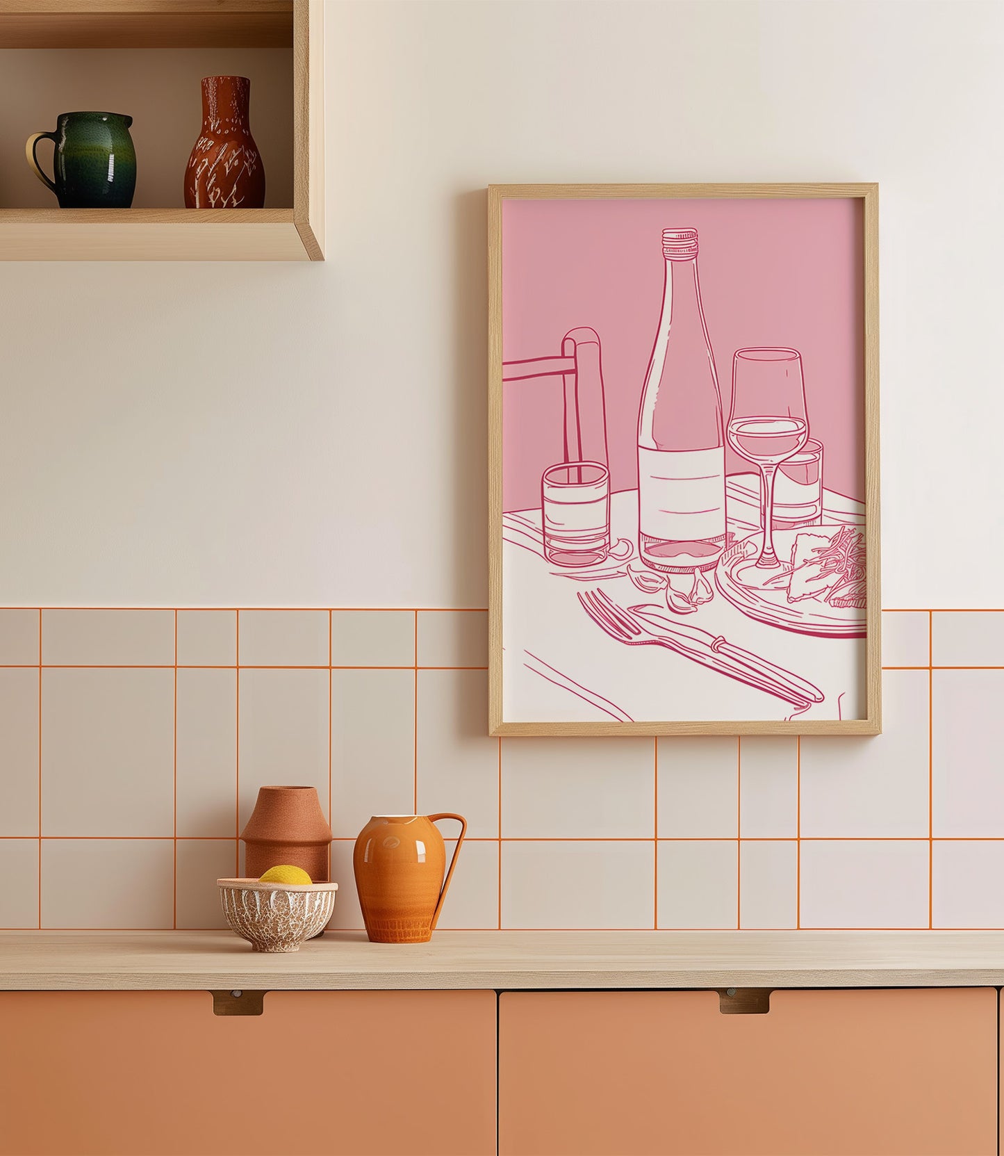 Kitchen Aesthetic Wall Art