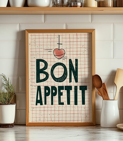 'Bon Appetit' Wall Art