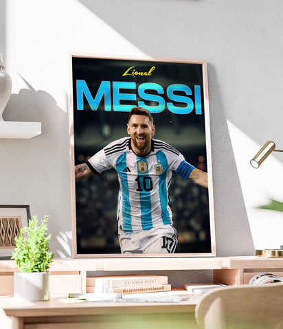 Lionel Messi Poster – Sunny Graphic Arts Shop