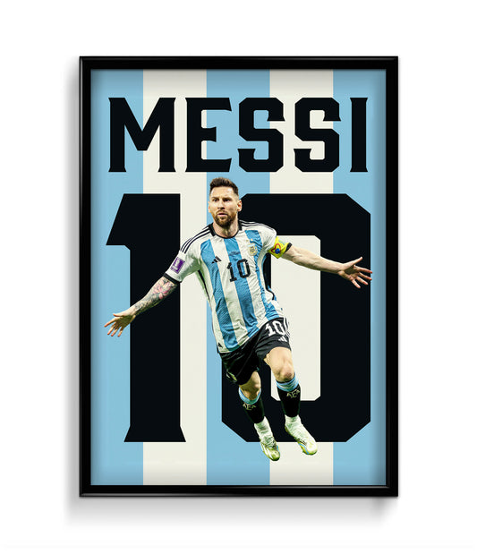 Lionel Messi | Argentina Poster | #004