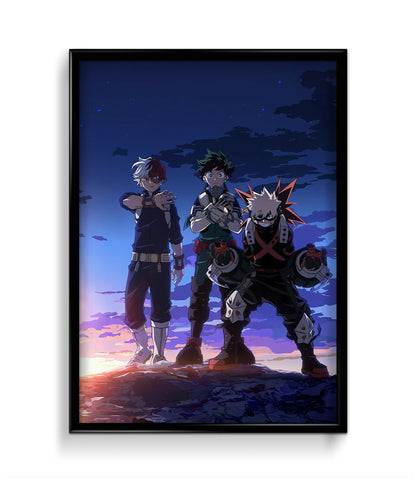 Midoriya, Shoto and Bakugo  | My Hero Academia