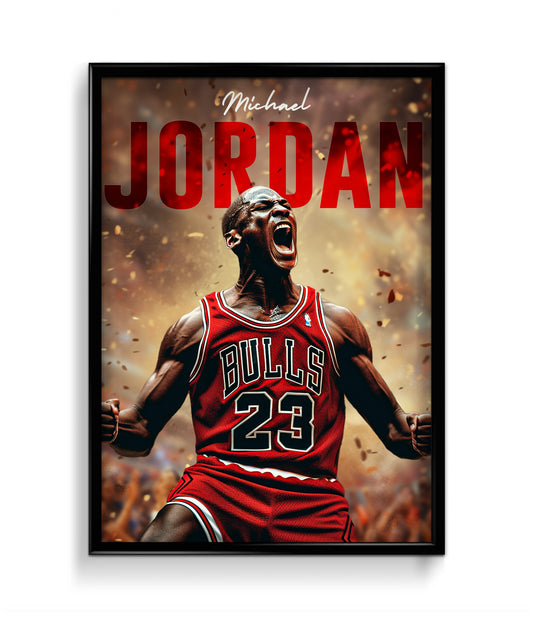 Michael Jordan | Chicago Bulls Poster | #001
