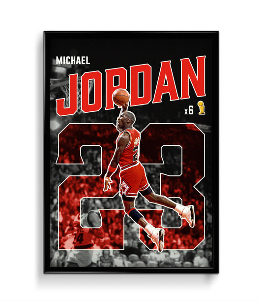 Michael Jordan | Chicago Bulls Poster | #003