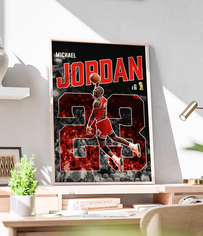 Michael Jordan Poster – Sunny Graphic Arts Shop