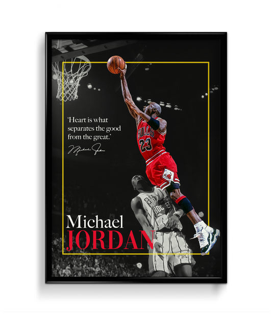 Michael Jordan | Chicago Bulls Poster | #004