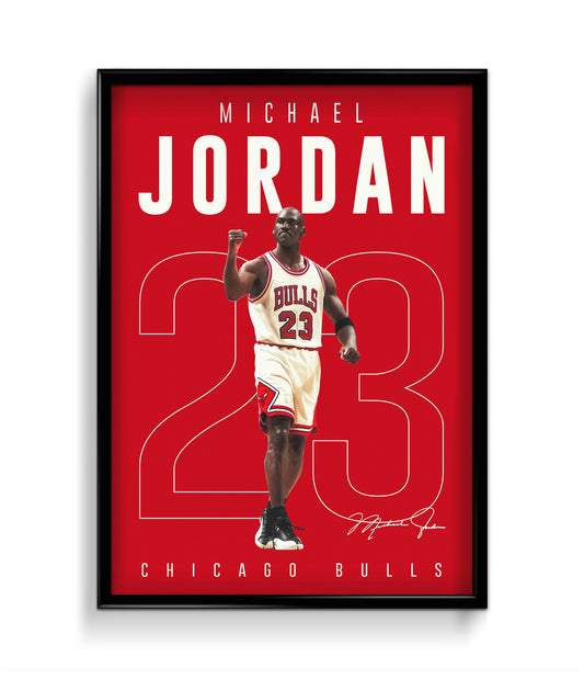 Michael Jordan | Chicago Bulls Poster | #007