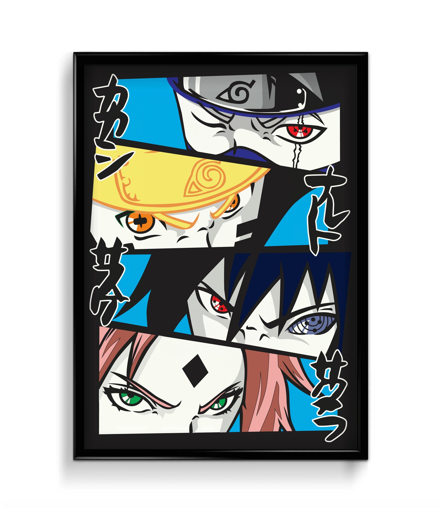 Team 7 - Kakashi Naruto Sasuke Sakura | Naruto