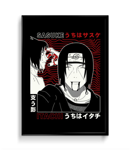 Itachi and Sasuke Uchiha | Naruto