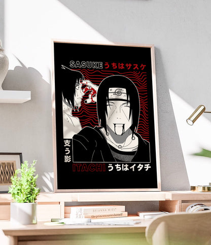 Itachi and Sasuke Uchiha | Naruto