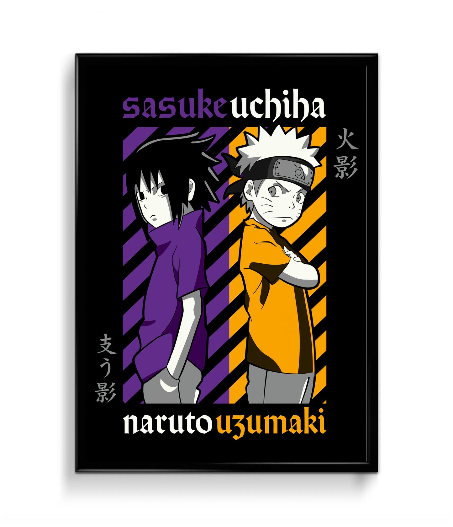 Naruto Uzumaki and Sasuke Uchiha | Naruto