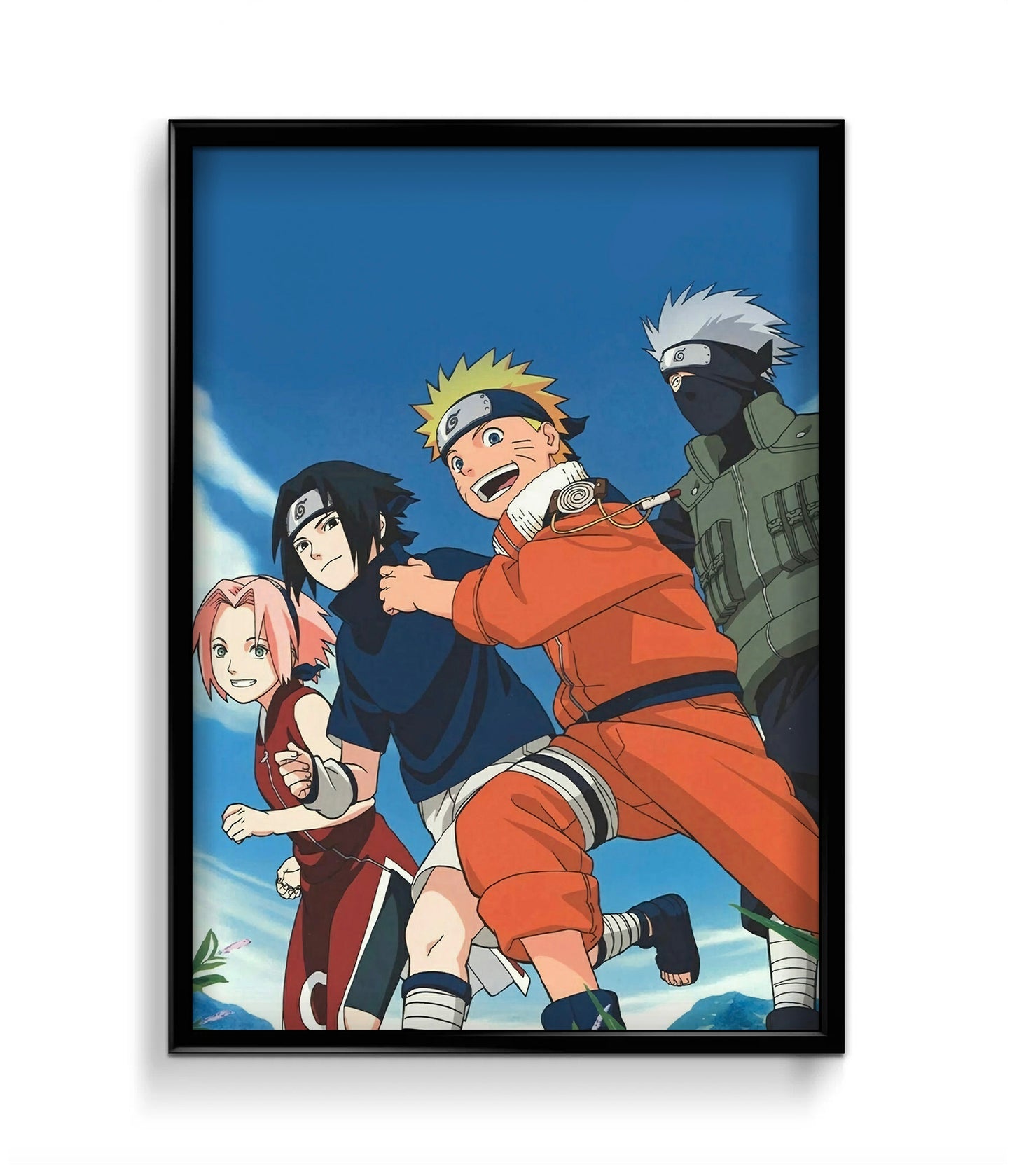 Team 7 - Naruto, Sasuke, Kakashi and Sakura | Naruto