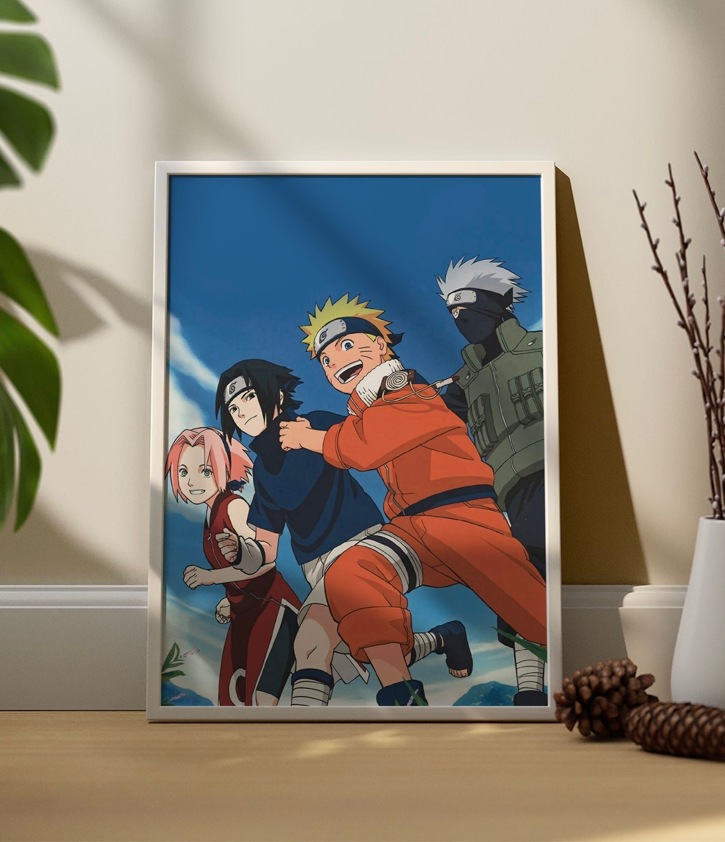 Team 7 - Naruto, Sasuke, Kakashi and Sakura | Naruto