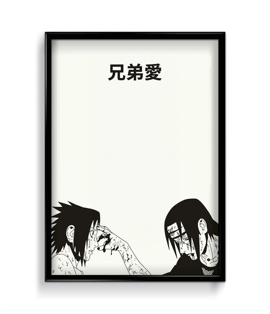 Itachi and Sasuke Uchiha | Naruto Poster | #086