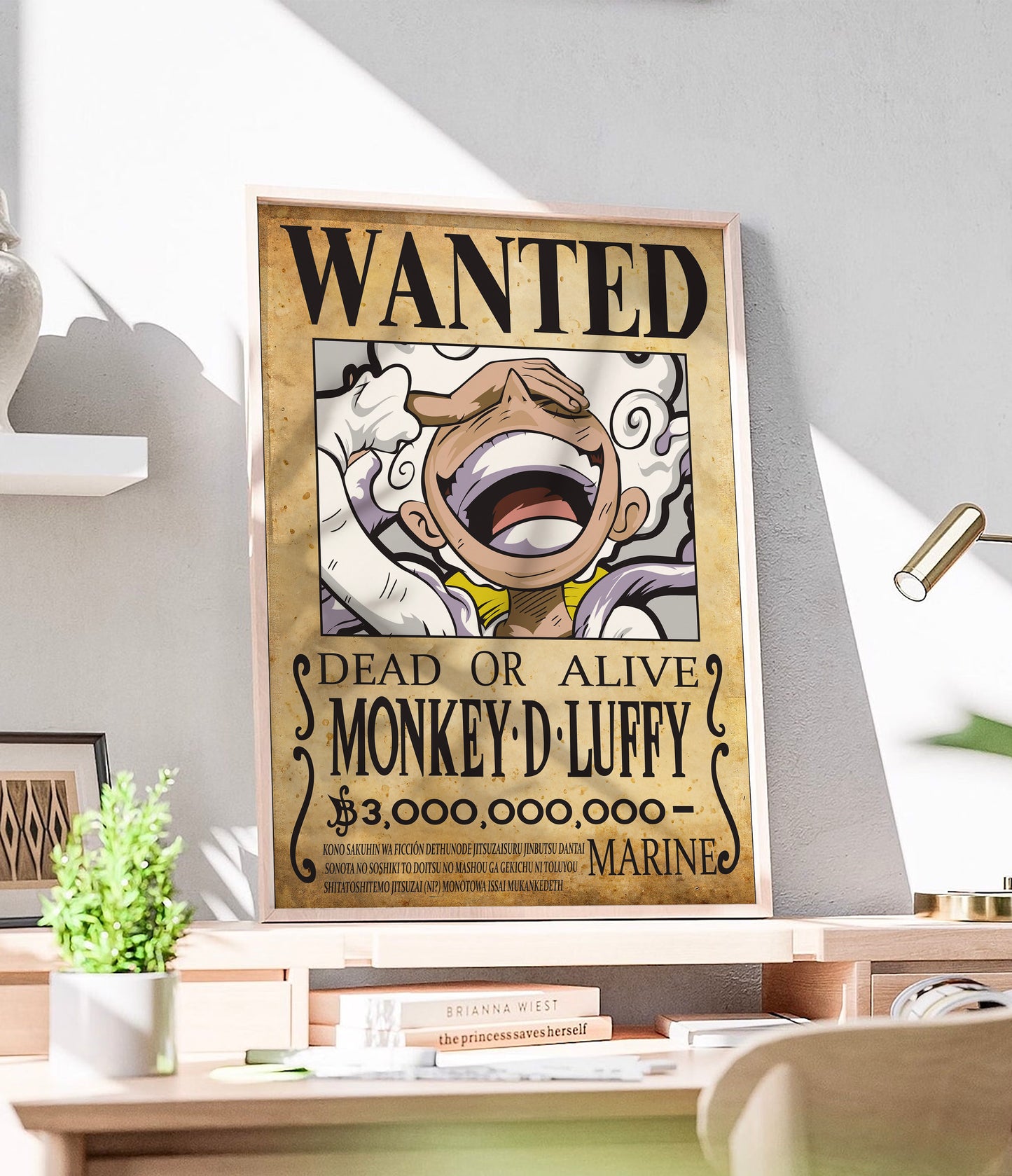 Monkey D. Luffy - Gear 5 Wanted | One Piece